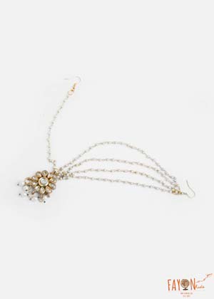 Golden Mangtika with Beads