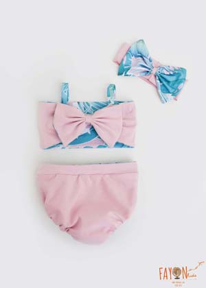 Baby Pink Swim Wear